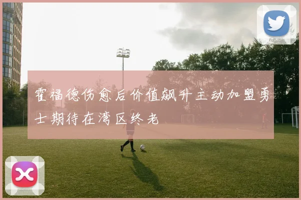 霍福德伤愈后价值飙升主动加盟勇士期待在湾区终老